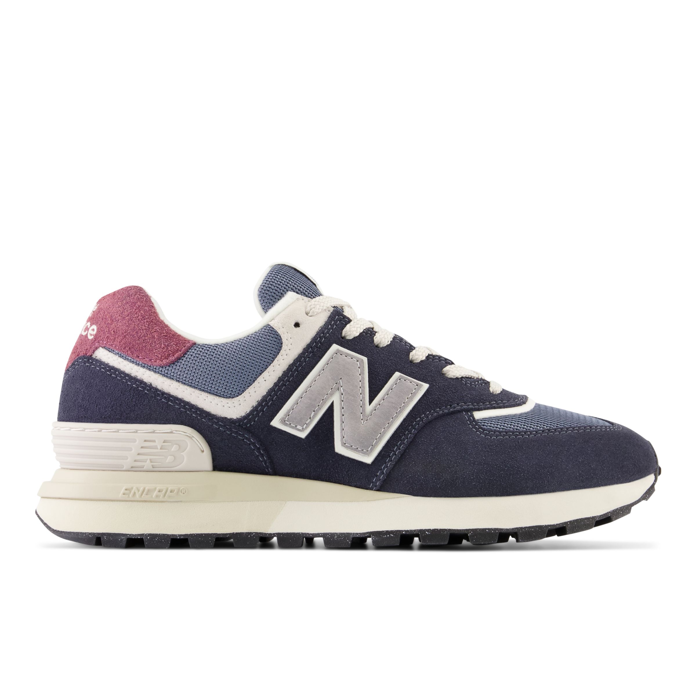 New Balance Men's 574 Legacy in Blue/Grey Suede/Mesh, size 6.5