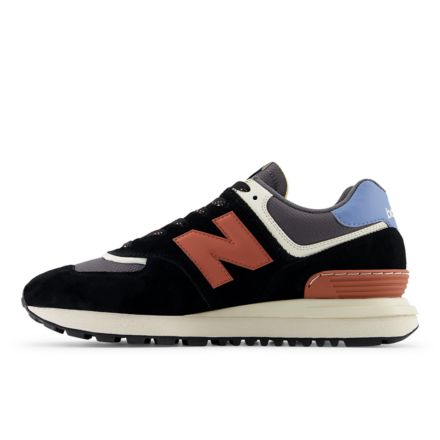 New balance store 574 black tan