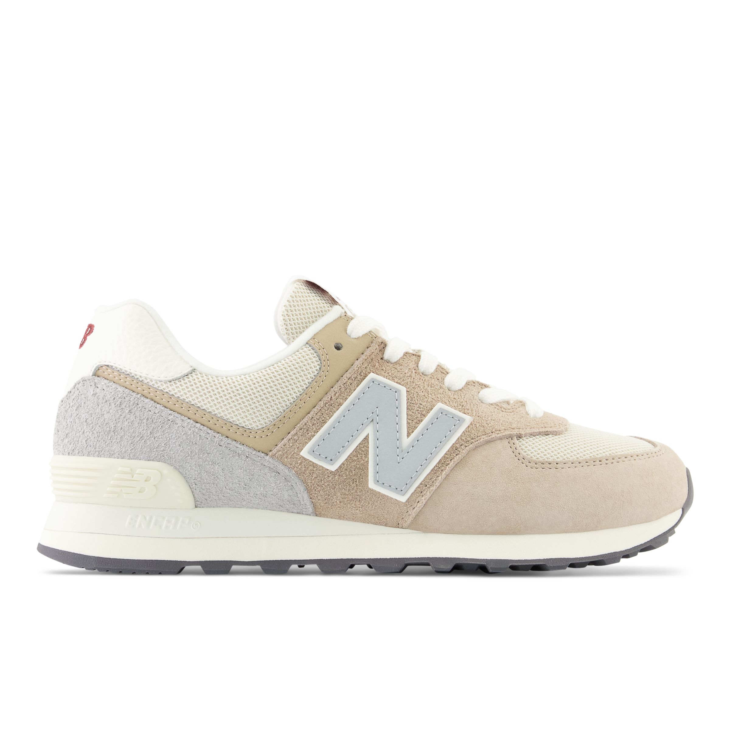 

New Balance Unisex 574 Brown/Grey/Red - Brown/Grey/Red