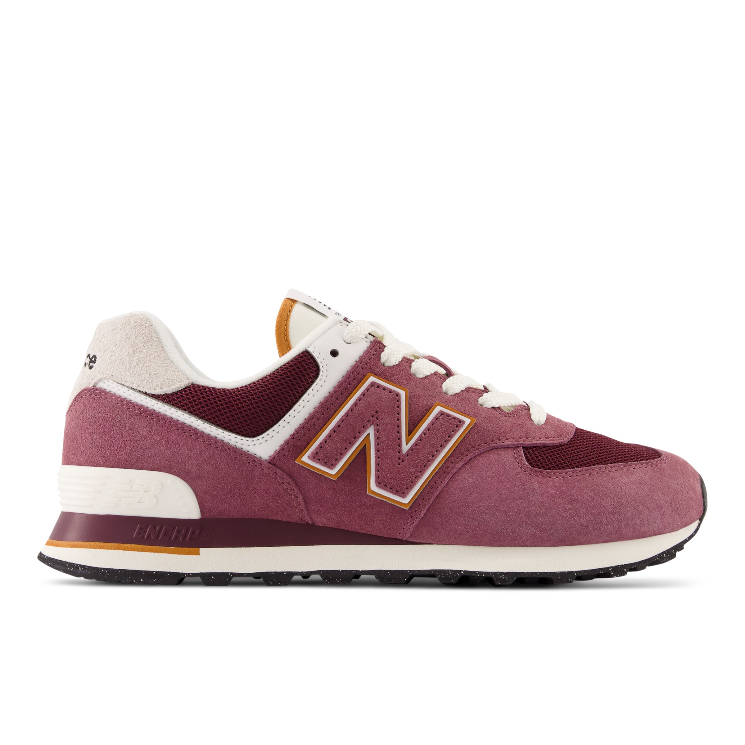 New Balance Unisex 574 in Rot/Weiß