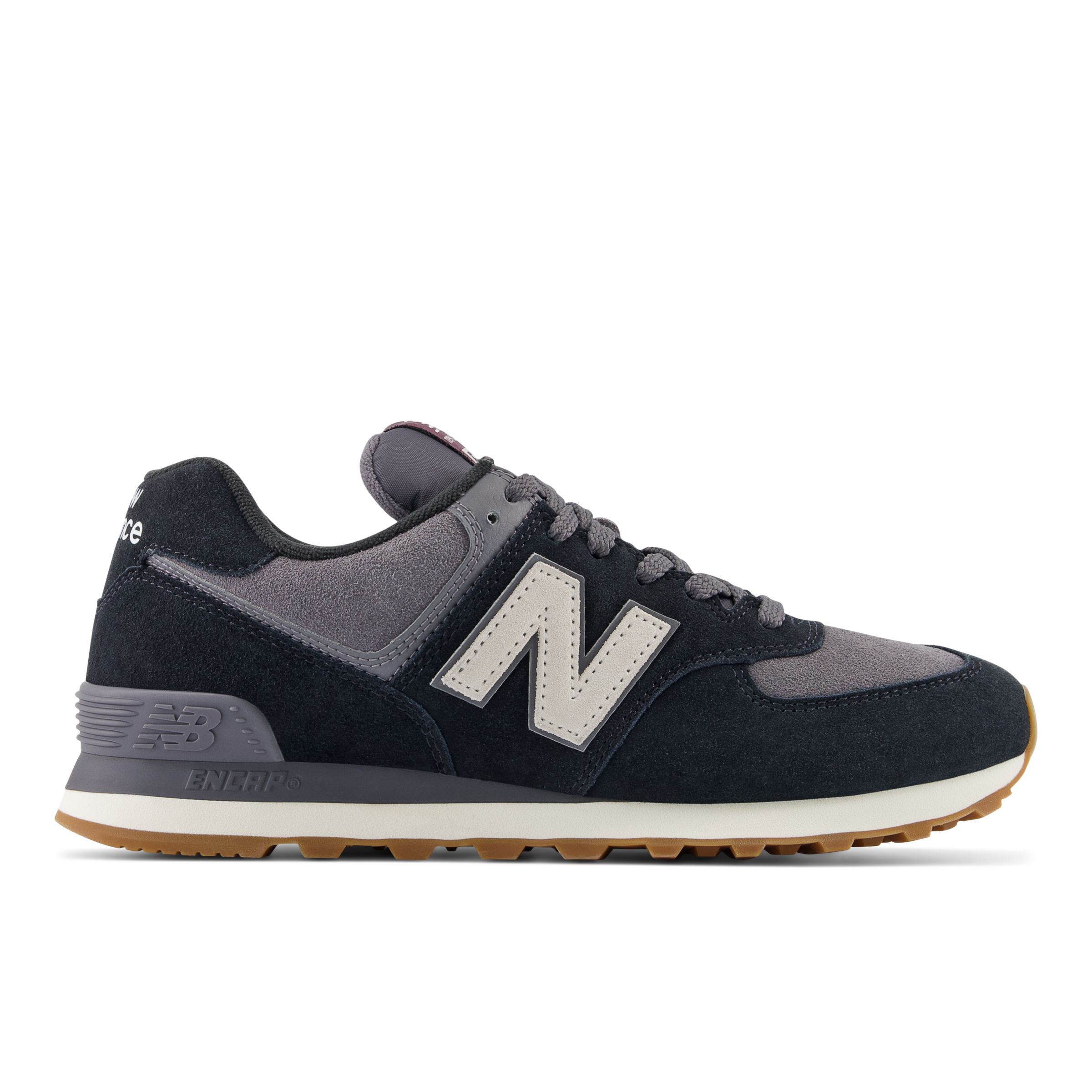 

New Balance Unisex 574 Black/Grey - Black/Grey