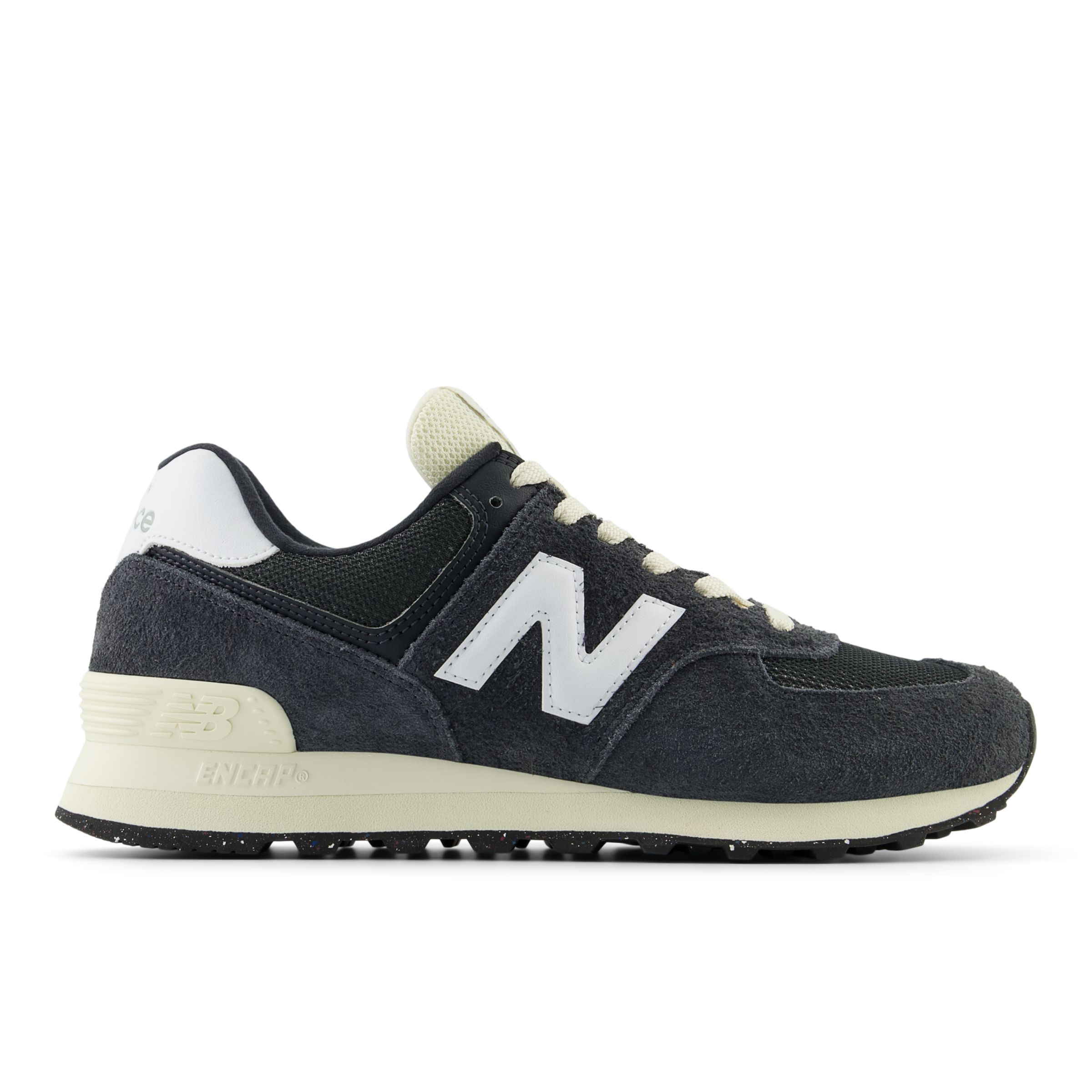 

New Balance Unisex 574 Grey/Beige/Black - Grey/Beige/Black