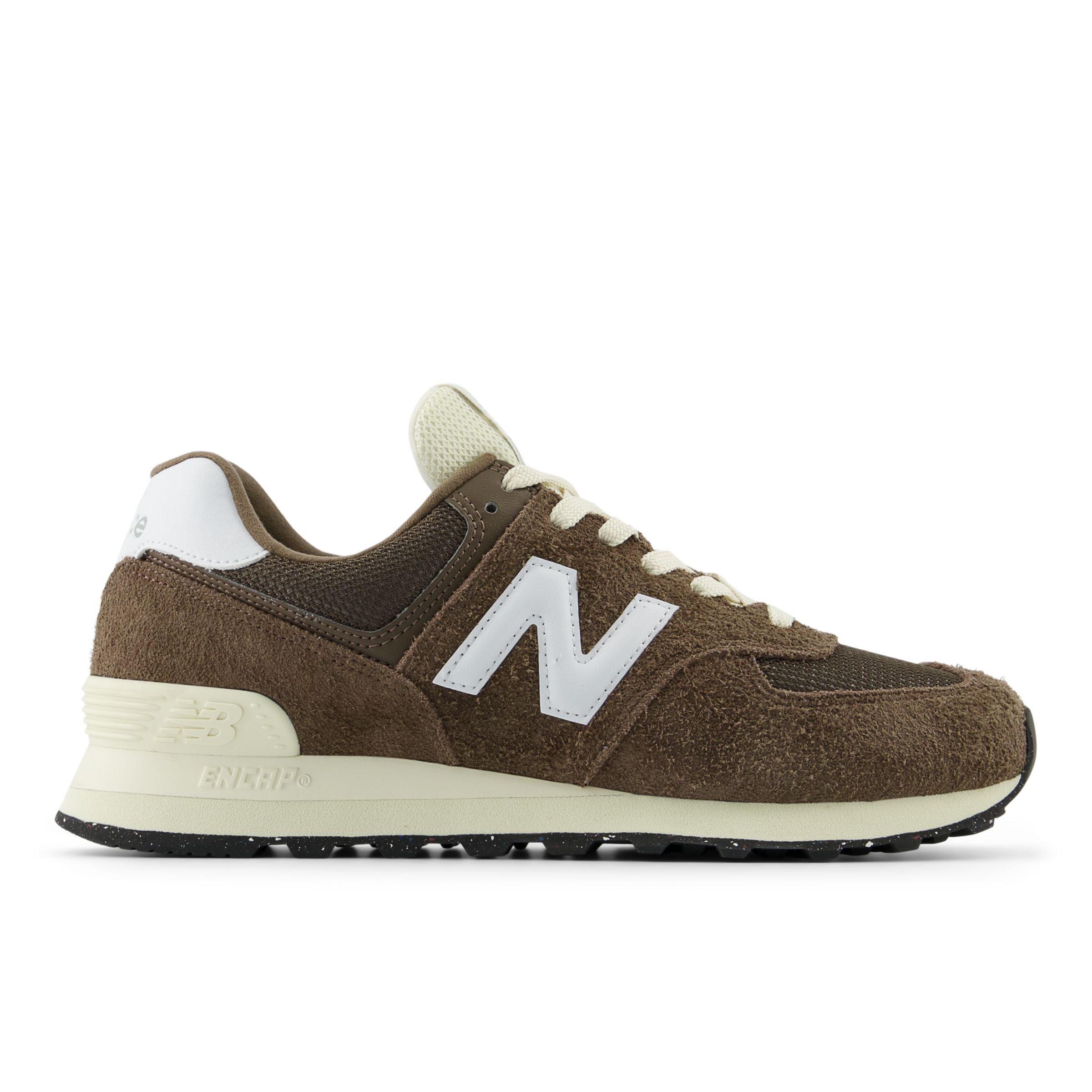 

New Balance Unisex 574 Brown/Beige/Black - Brown/Beige/Black