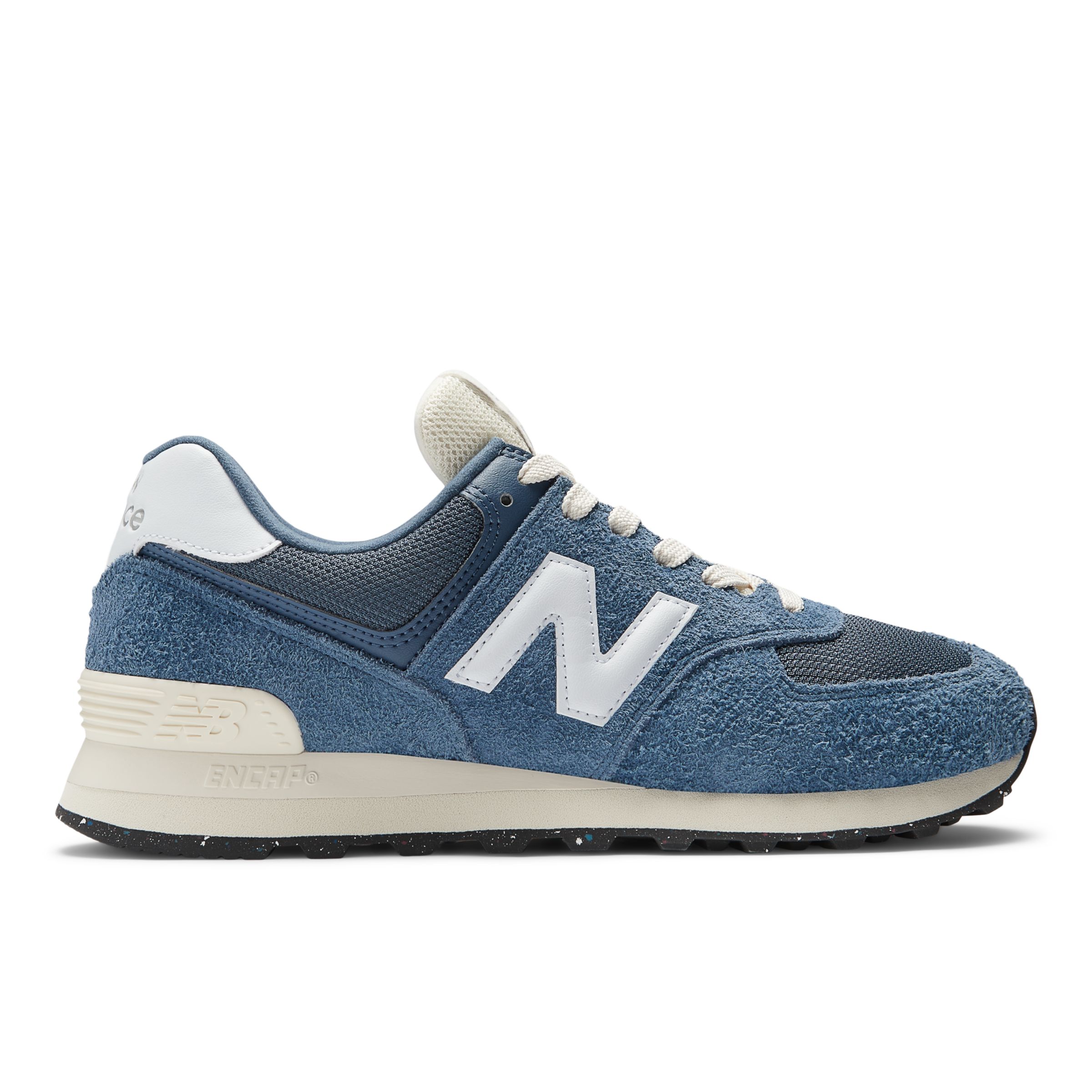 

New Balance Unisex 574 Blue/White/Beige - Blue/White/Beige