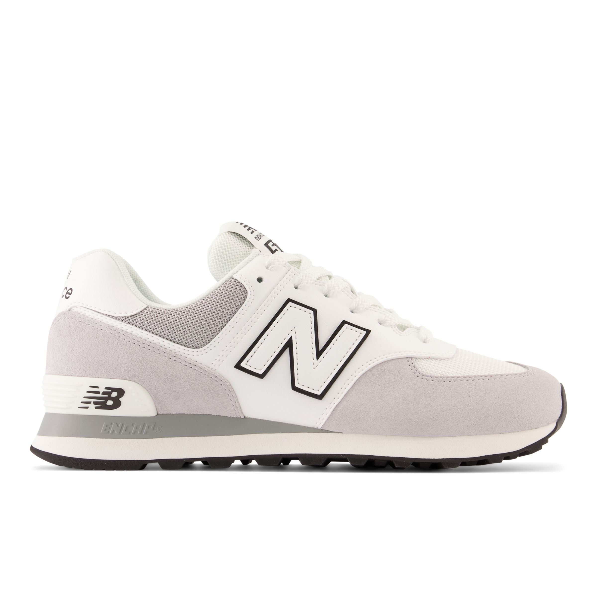 

New Balance Unisex 574 Grey/White - Grey/White