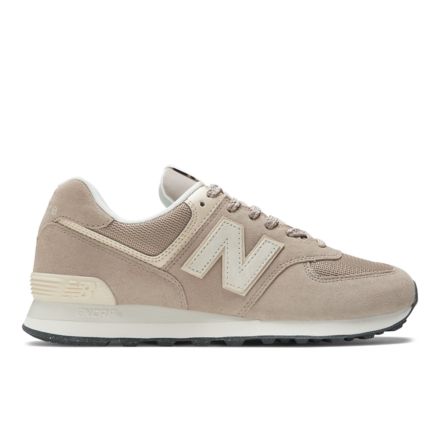 Unisex 574 Sneakers | Beige With Off White - New Balance