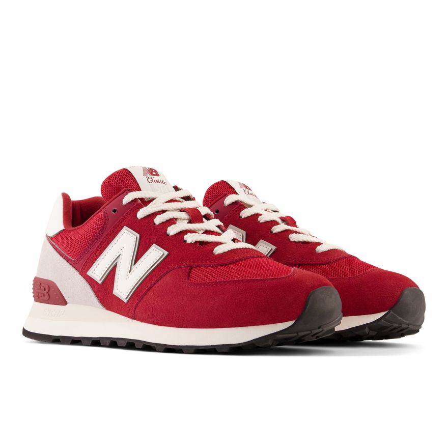 Nb 574 outlet rojas hombre