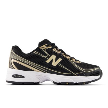 740, Black with Gold Metallic with White, U740BG2