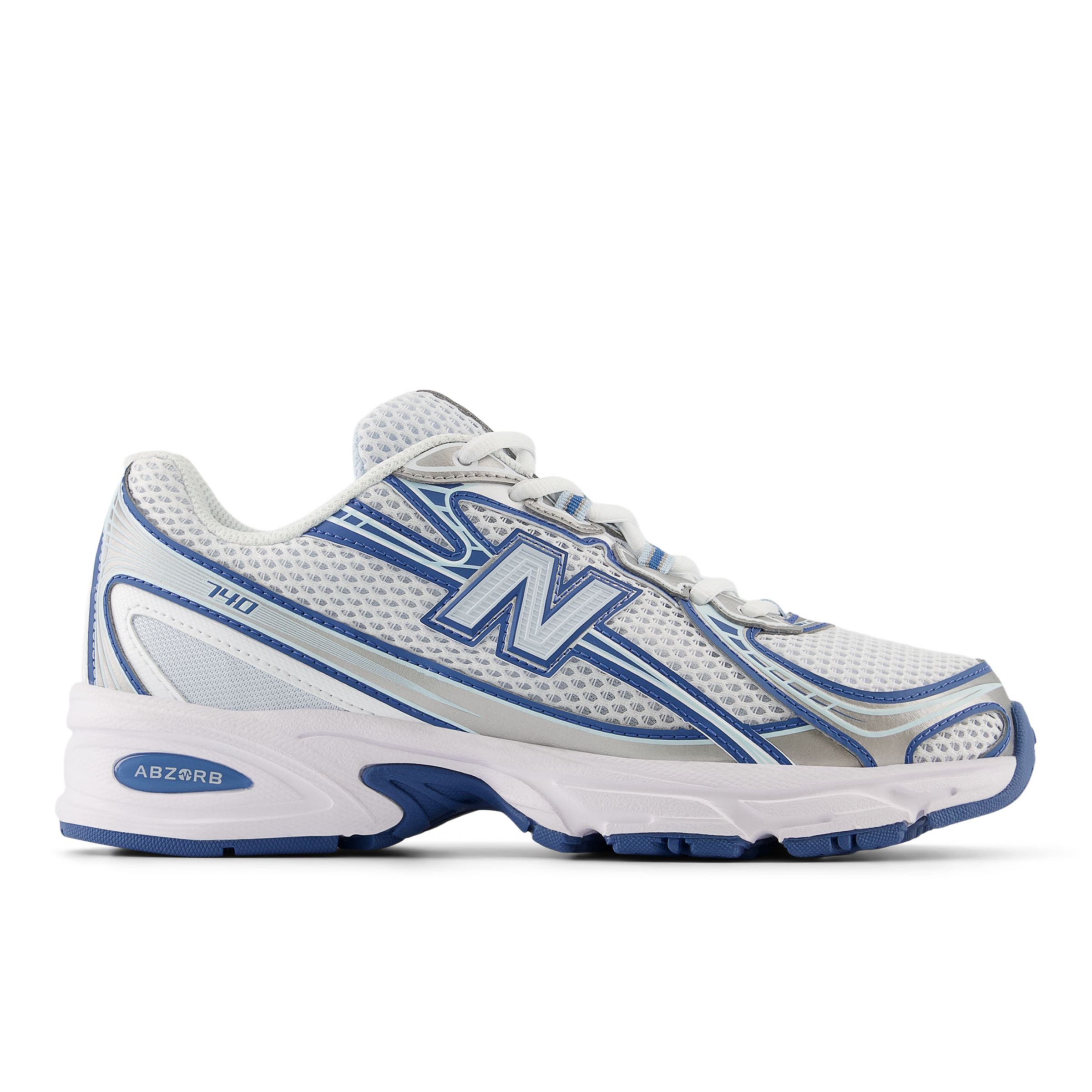 New Balance Unisexe 740 en Bleu/Blanc