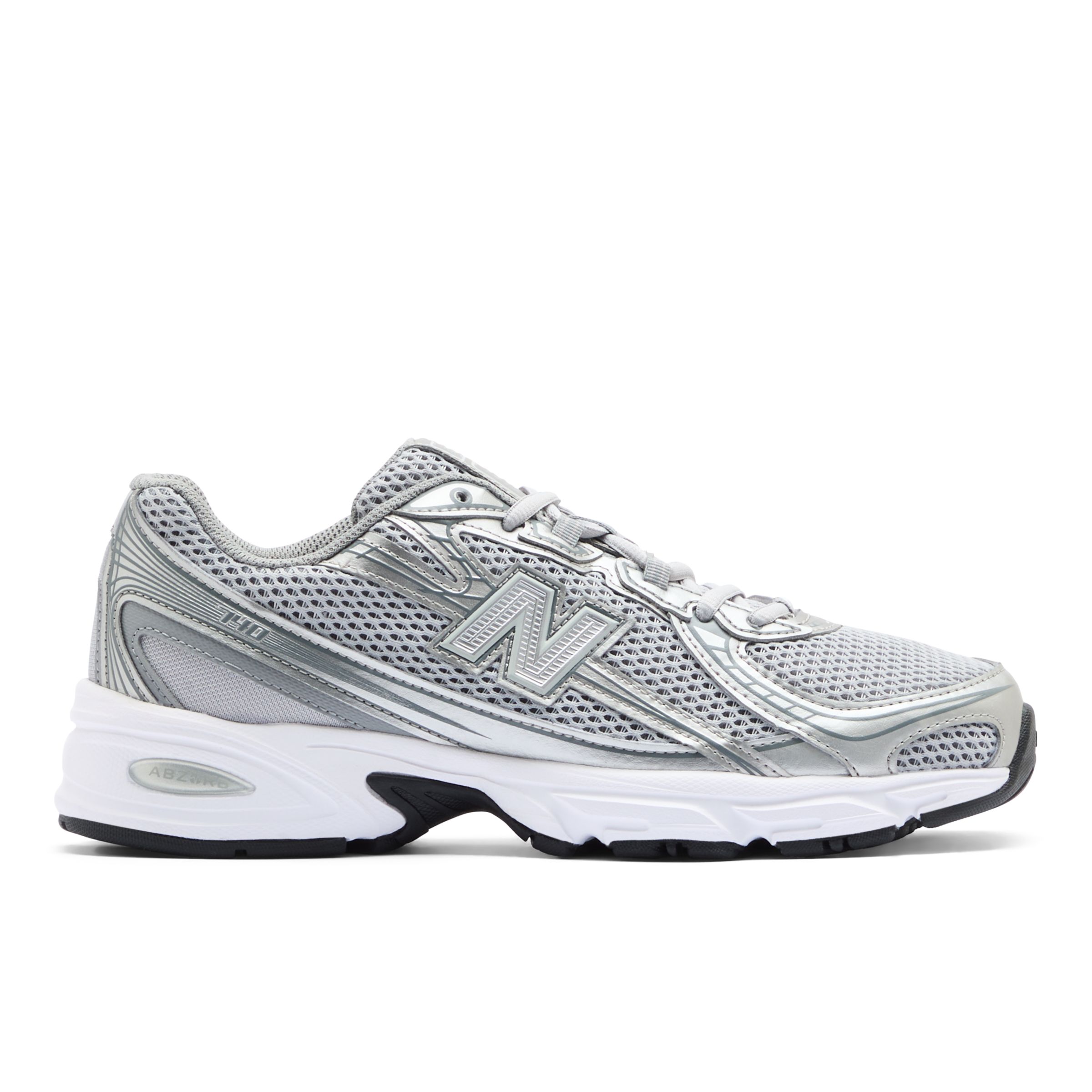 New Balance Unisex 740 in Grey Synthetic, size 5.5