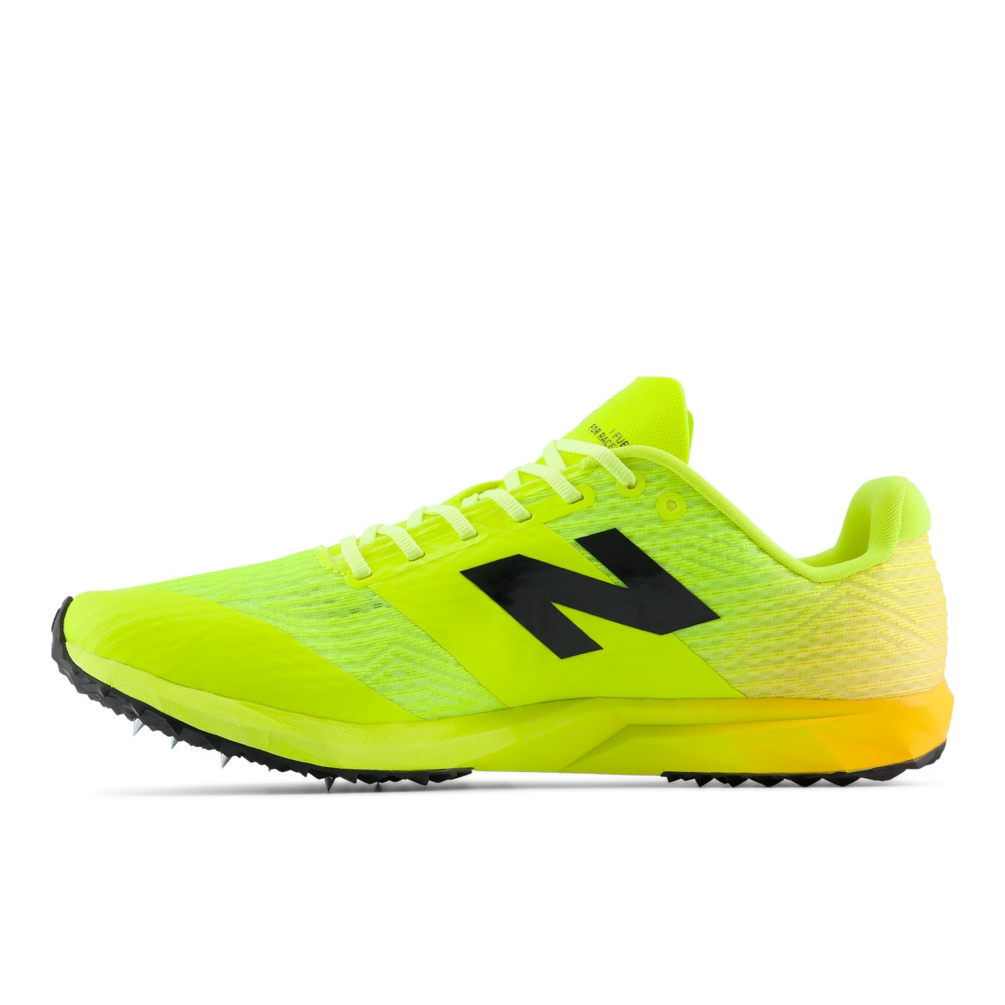 Мужские кроссовки New Balance FuelCell XC7 v5, цвет: Зелёный / Оранжевый — фото 3