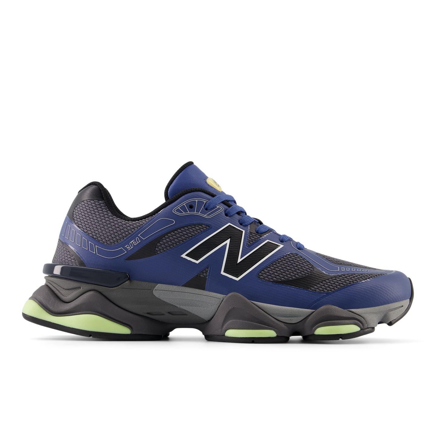 Мужские кроссовки New Balance 9060Z, цвет: Синий / Чёрный — фото 1