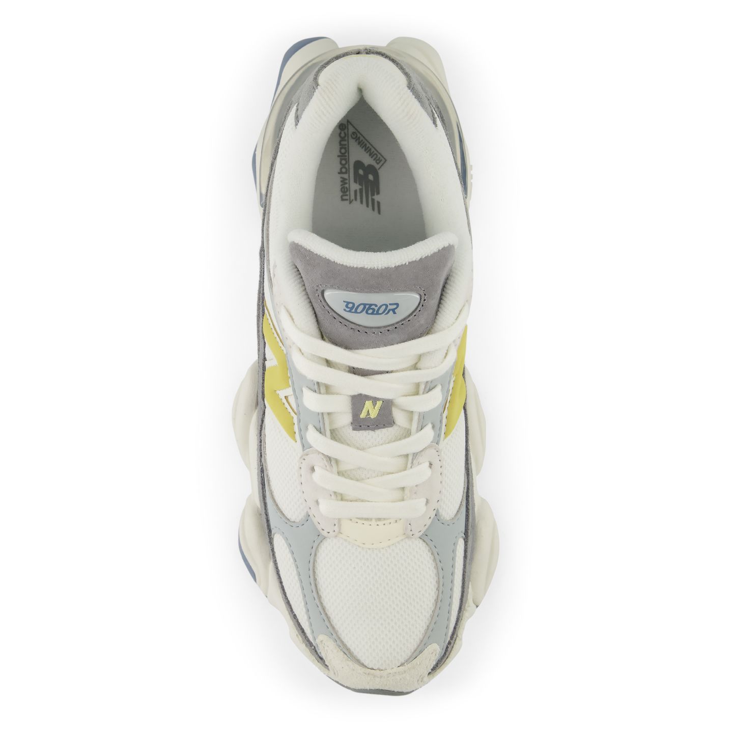 Мужские кроссовки New Balance Night Lights 9060R, цвет: Молочный / Серый — фото 4
