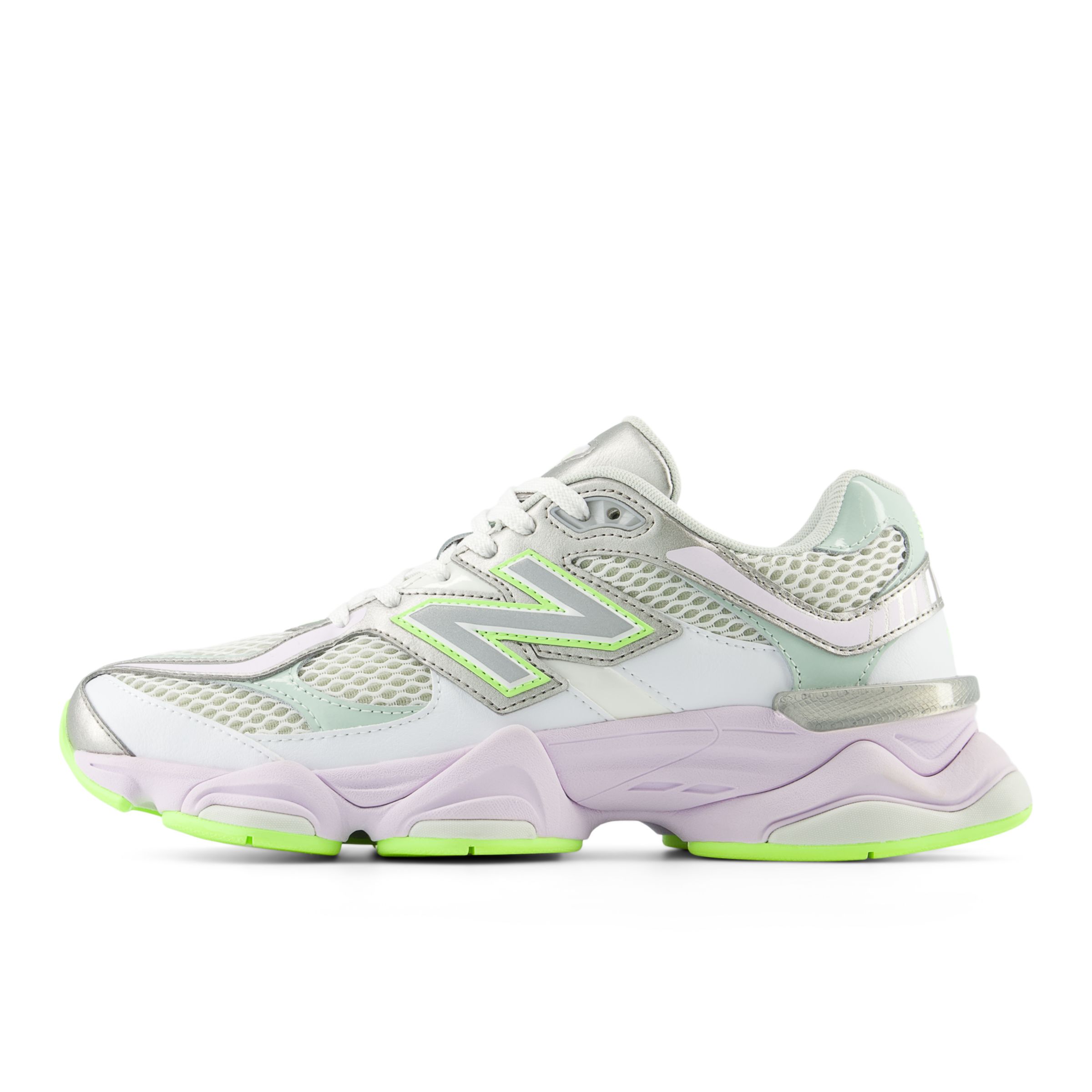 New Balance 9060 "Silver Metallic / Taro" 2024 White/Silver Metallic/Taro