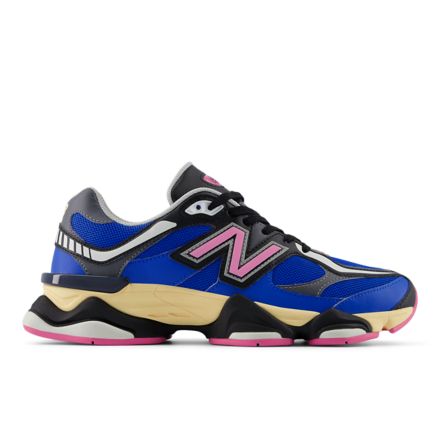 New balance blue with yellow best sale