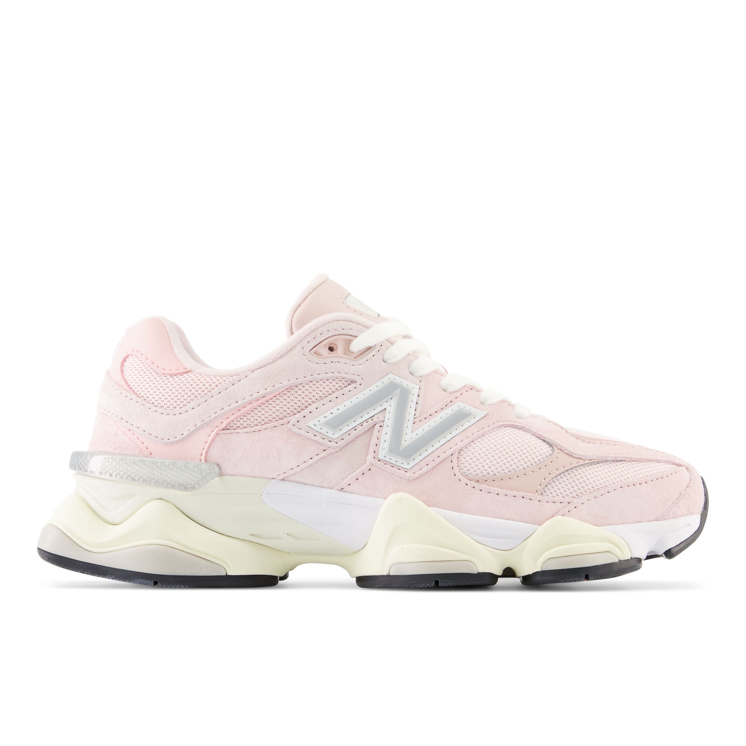

New Balance Unisexe 9060 en Rose/Beige, Suede/Mesh, Taille 38 Large