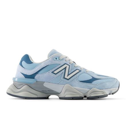 뉴발란스 New Balance 9060,Chrome Blue with Light Chrome Blue and Elemental B