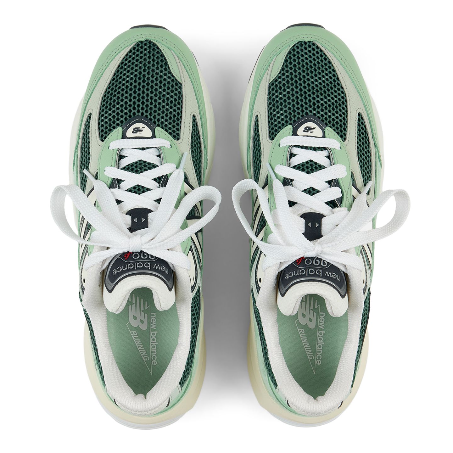 Мужские кроссовки New Balance Made in USA 990v6, цвет: Мятный — фото 3
