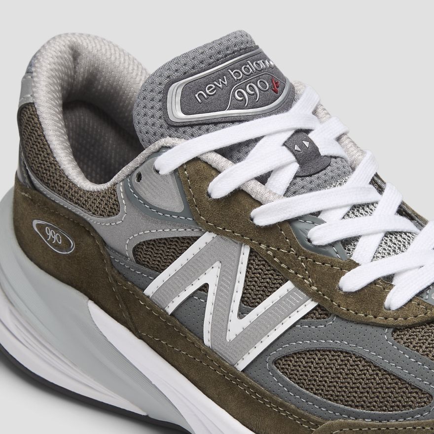 メル　New Balance 990GL6 made in USA ￼2E New Balance 990 V6 2E Wide NB Made In USA Castlerock Men