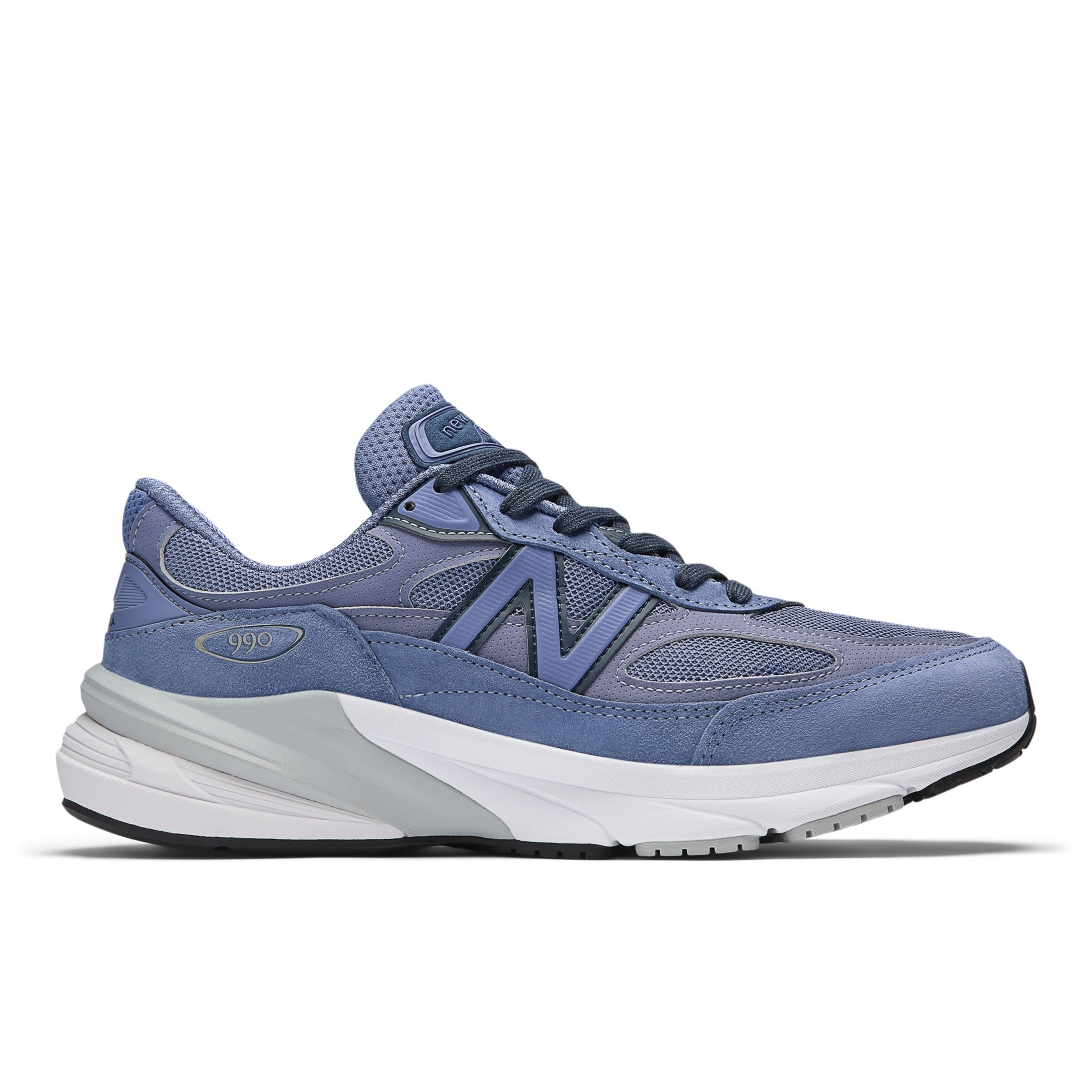 New Balance Unisex Made in USA 990v6 in Purple/Blue Leather, size 5