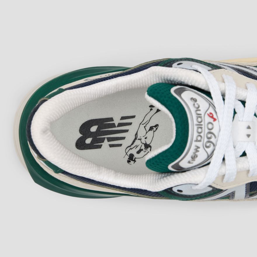 New Balance 990v6 ホワイト/グリーン Shohei Ohtani × New Balance 990V6 