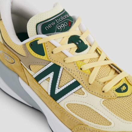 New Balance 990V6 Green/Yellow 25.0-