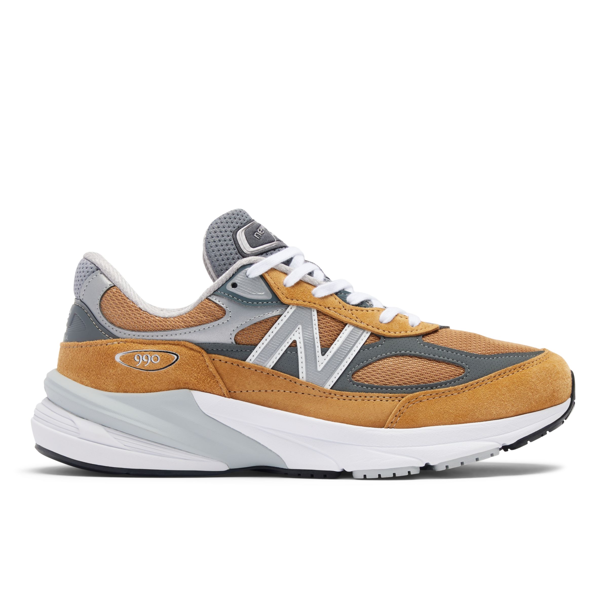 

New Balance Unisex Made in USA 990v6 Brown/Grey - Brown/Grey