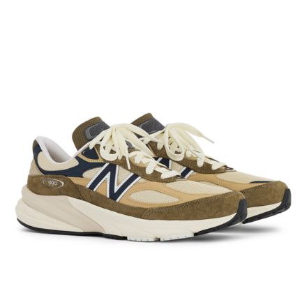 Made in USA 990v6, Dark Camo with Incense with Natural Indigo, U990WO6