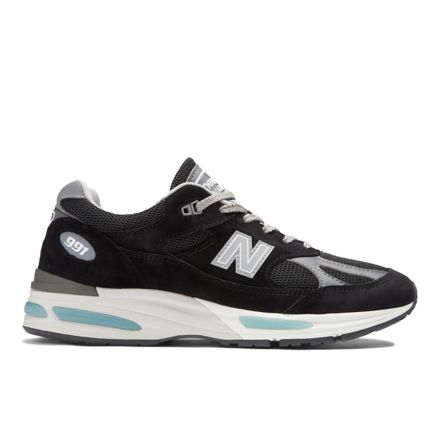 뉴발란스 New Balance MADE in UK 991v2,Black with Smoked Pearl and Silver