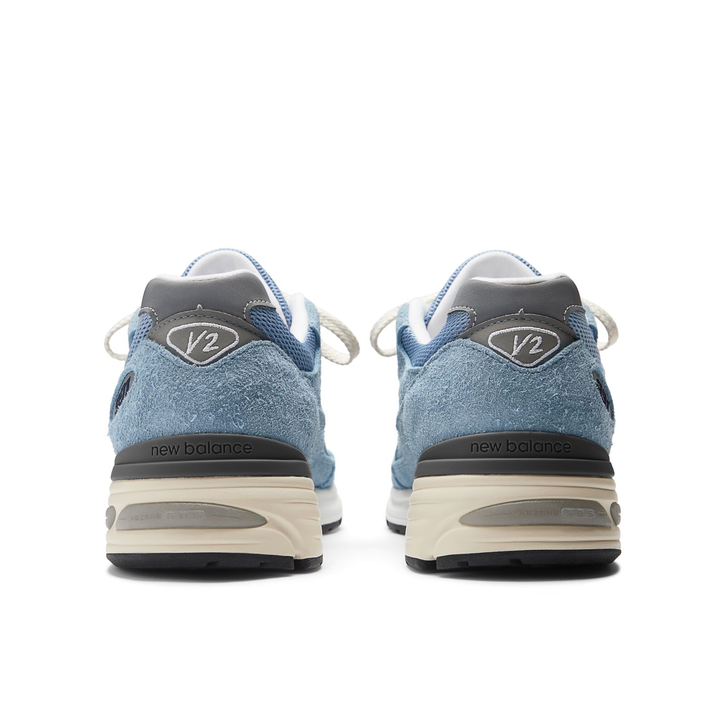 Мужские кроссовки New Balance Made in UK 991v2 Grounded, цвет: Синий / Джинсовый — фото 5