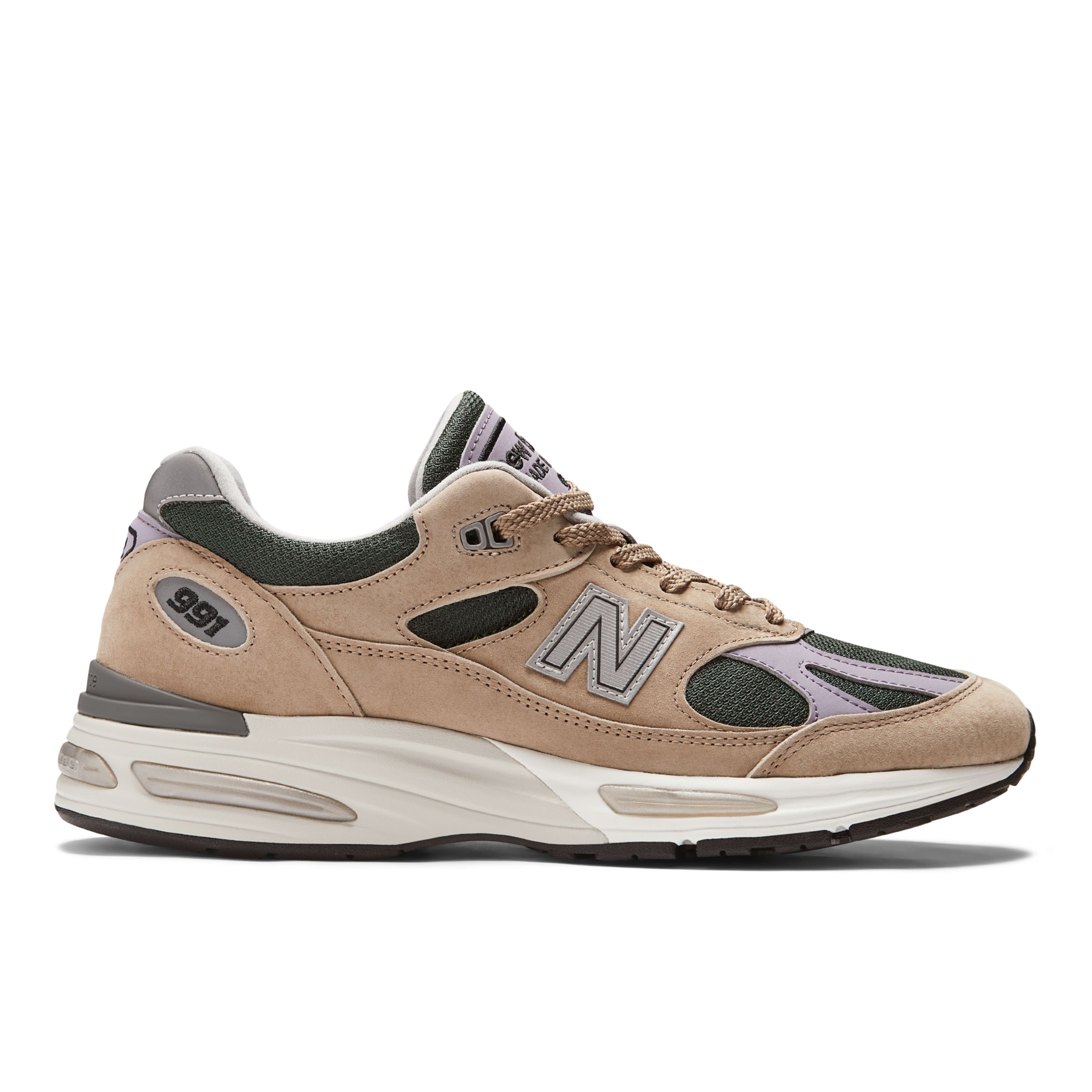 New Balance Unisex Made in UK 991V2, Pelle scamosciata/Rete, Taglia 40