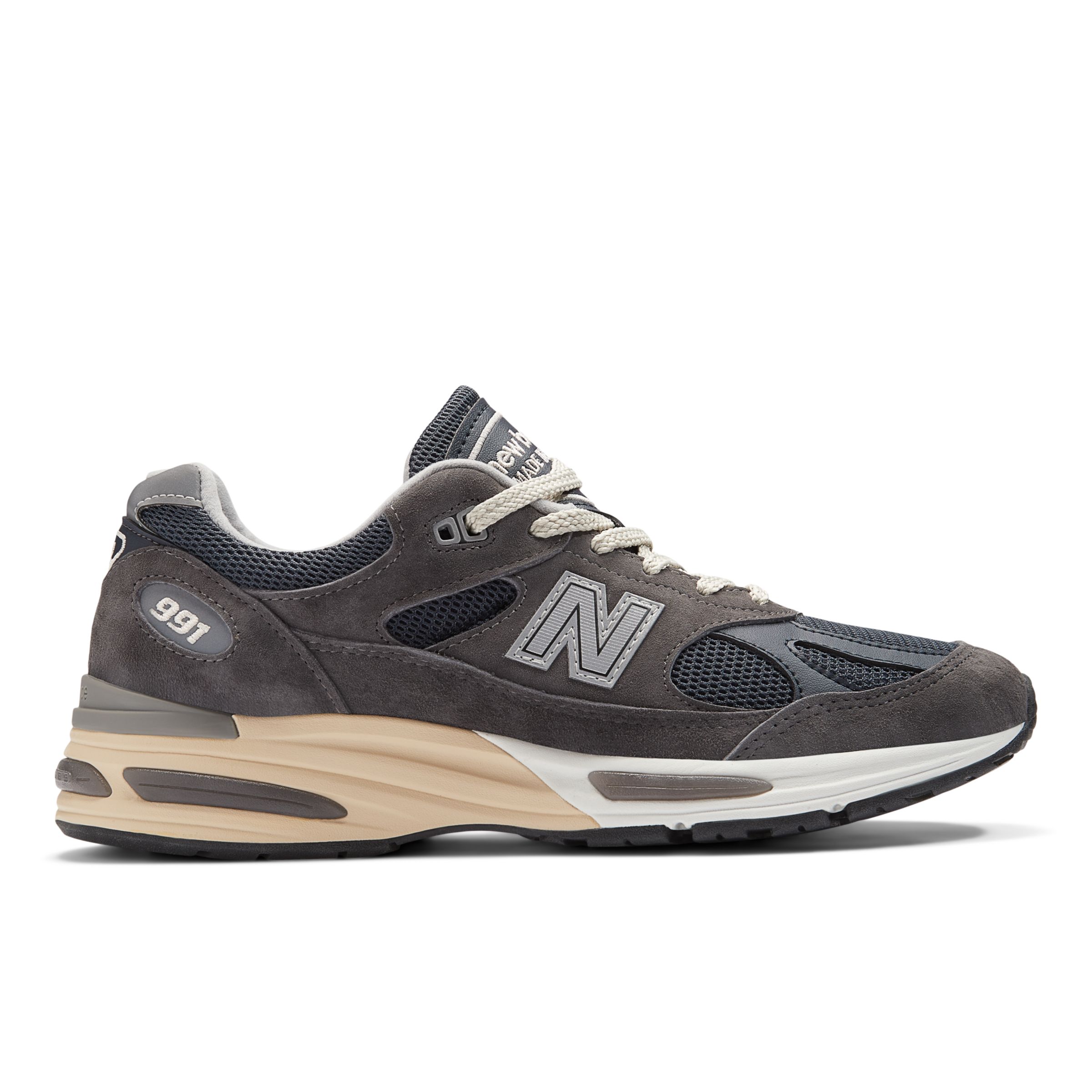 

New Balance Unisex Made in UK 991v2 Grey/Blue - Grey/Blue