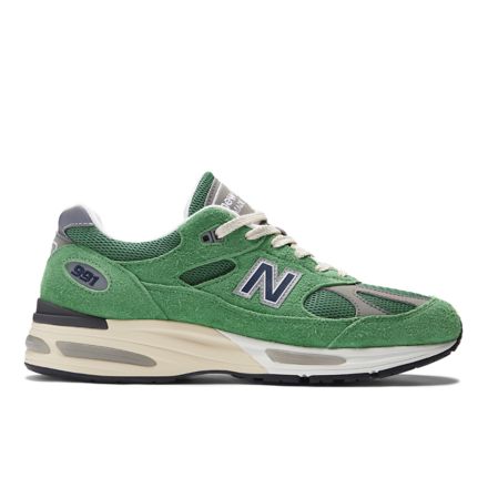 Made in UK 991v2 Grounded Pastels, Celestial Blue with Faded Denim with Moon Mist with Outer Space, U991GV2