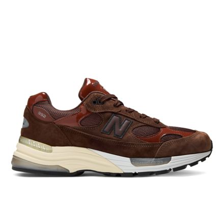 Amine x NB Made in USA 992, Brun with MARRON, U992NE