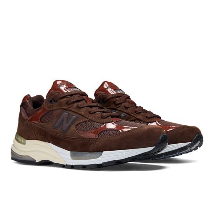 Amine x NB Made in USA 992, Brun with MARRON, U992NE