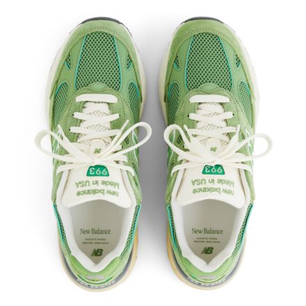 New balance 993 womens Green on sale