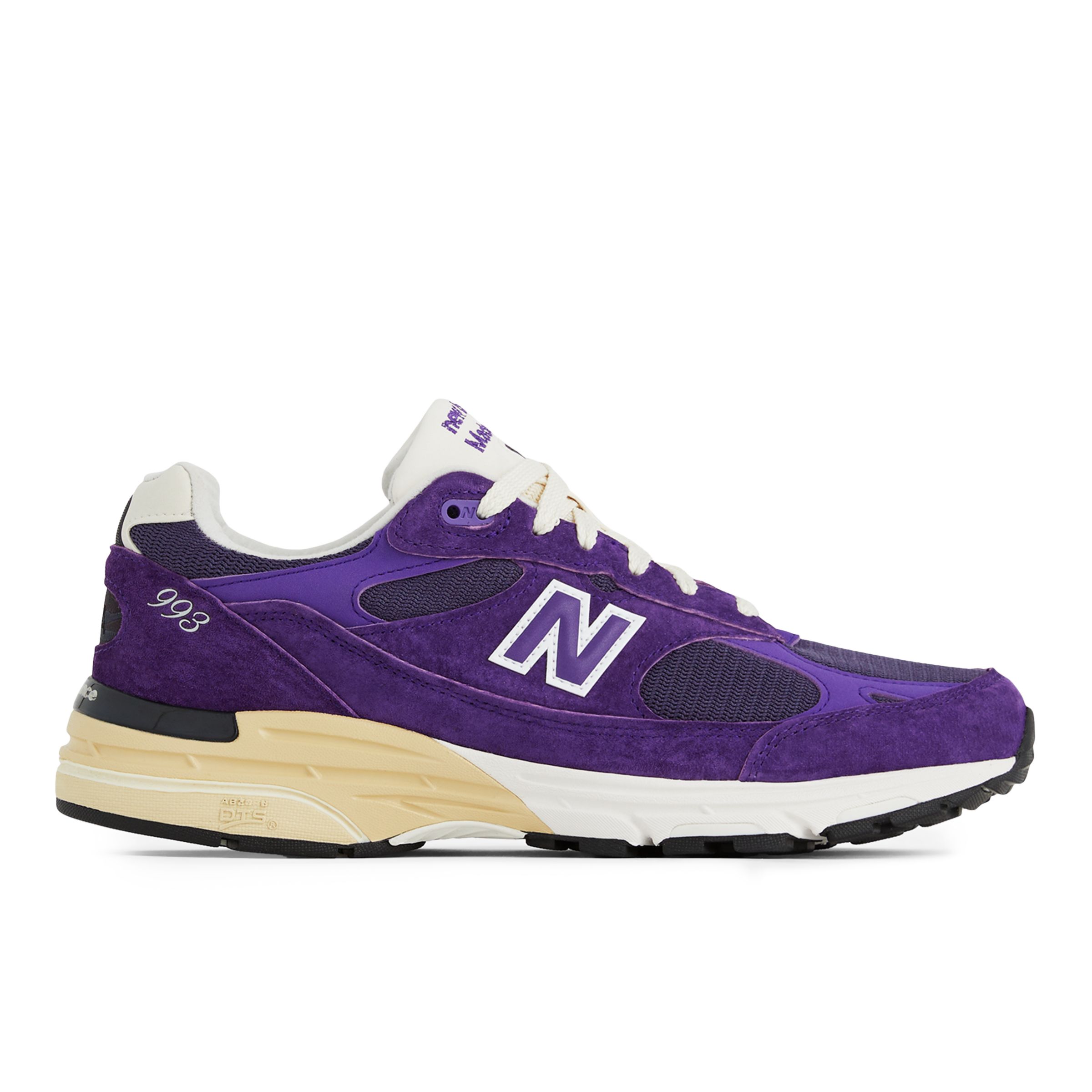 New Balance Men's Made in USA 993 in Purple Suede/Mesh, size 7