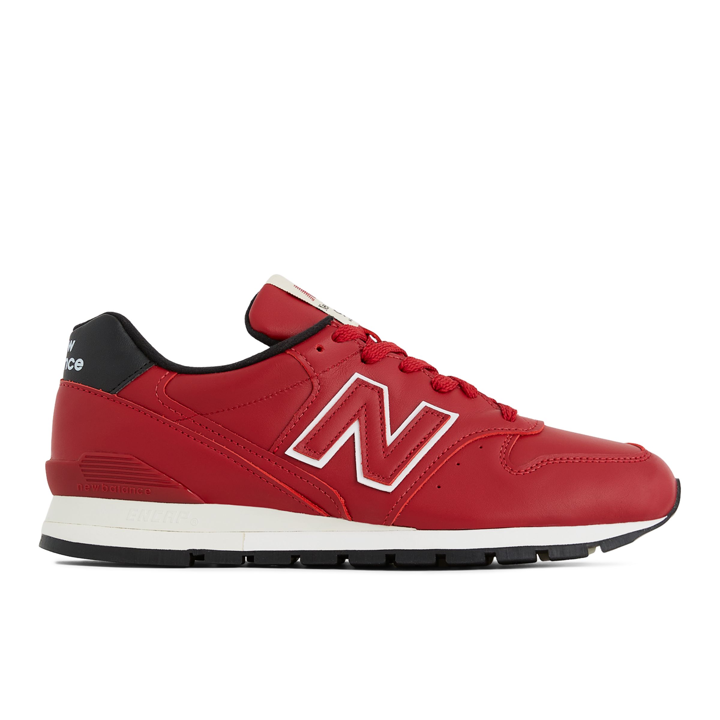 New balance 500 white red best sale