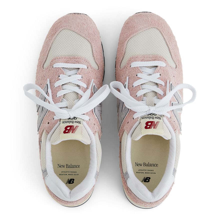 MADE In USA 996 Sneakers | Pink Haze With Silver - New Balance