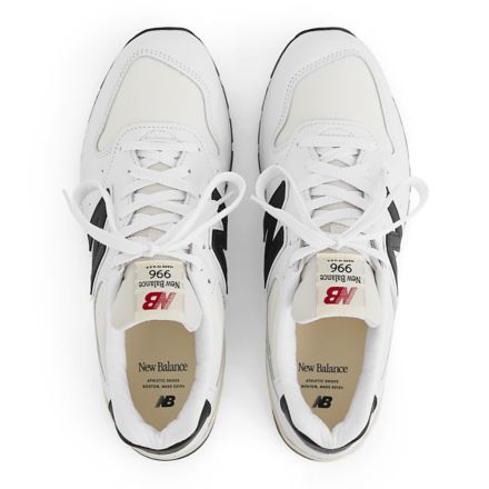 New balance hotsell 996 white leather