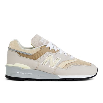 New balance 997 mujer blancas best sale