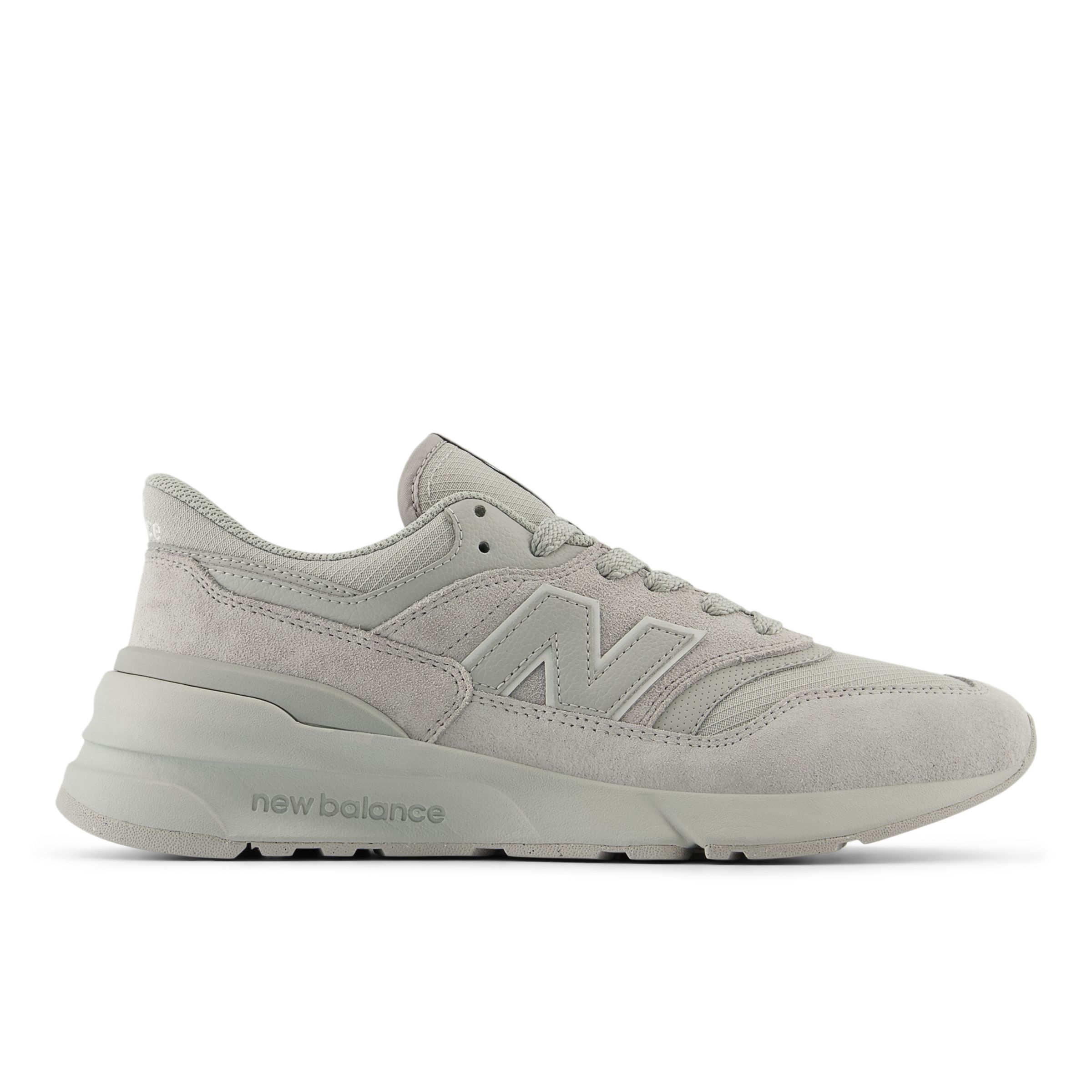 New Balance Unisex 997R in Grey Suede/Mesh, size 5.5