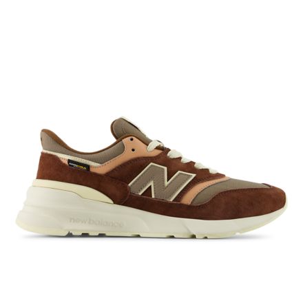 New Balance Unisex 997R Sneakers Brown Size 8