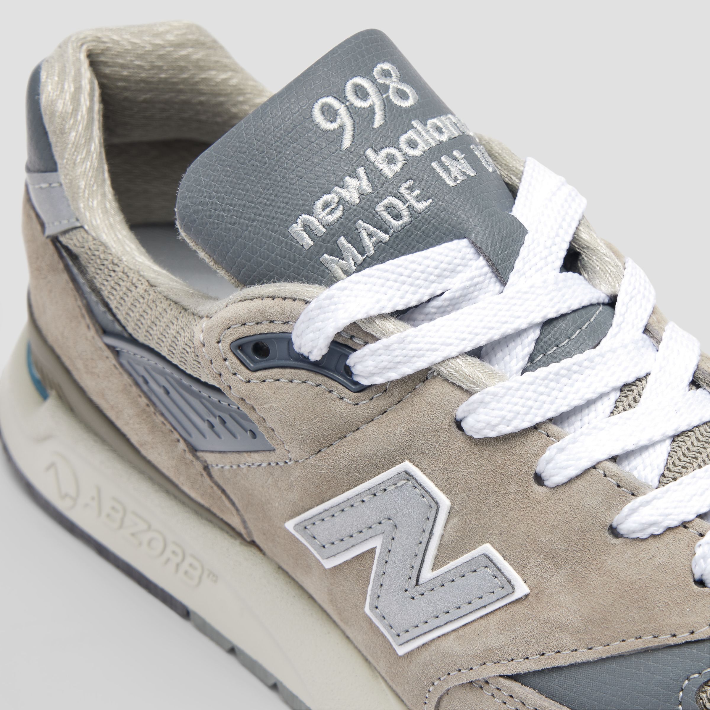 New Balance 998 Grey Blue Yellow