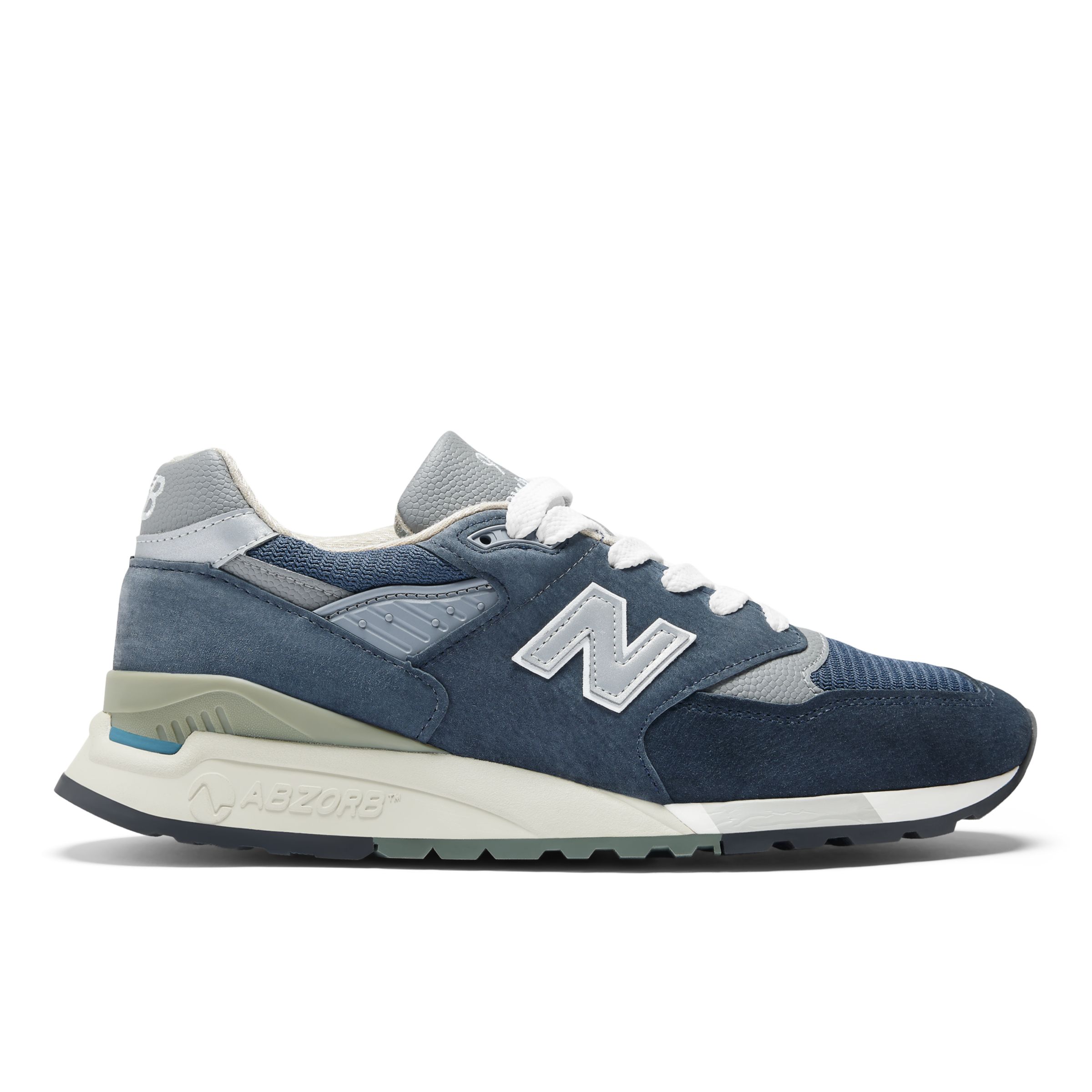 

New Balance Unisex Made in USA 998 Blue/Grey - Blue/Grey