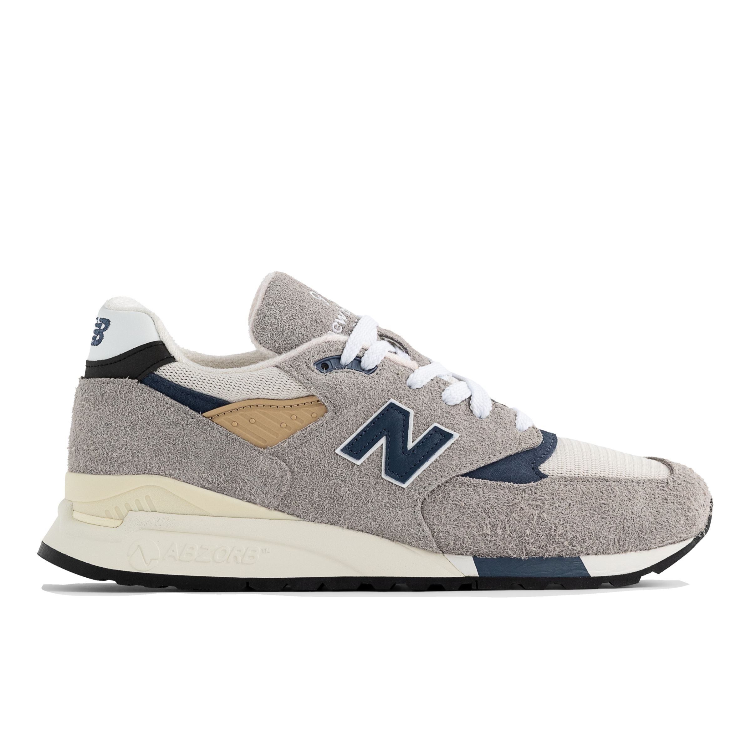 

New Balance Unisex Made in USA 998 Grey/Blue - Grey/Blue