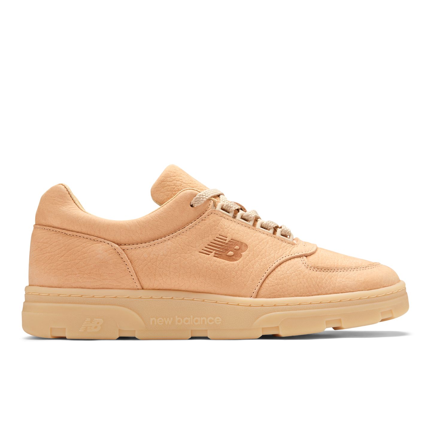 Мужские кроссовки New Balance Made in UK Allerdale Vegetable Tanned Nubuck, цвет: Ореховый Карамельный — фото 1