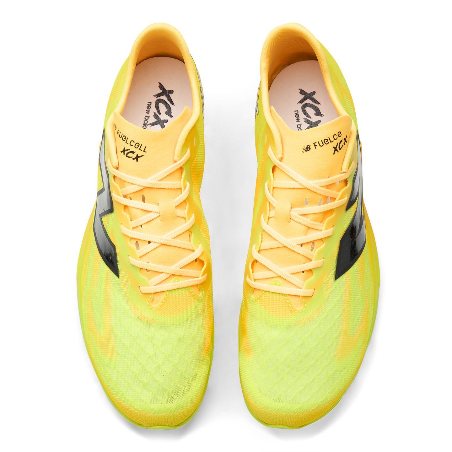 Мужские кроссовки New Balance FuelCell SuperComp XC-X, цвет: Оранжевый / Зелёный — фото 4