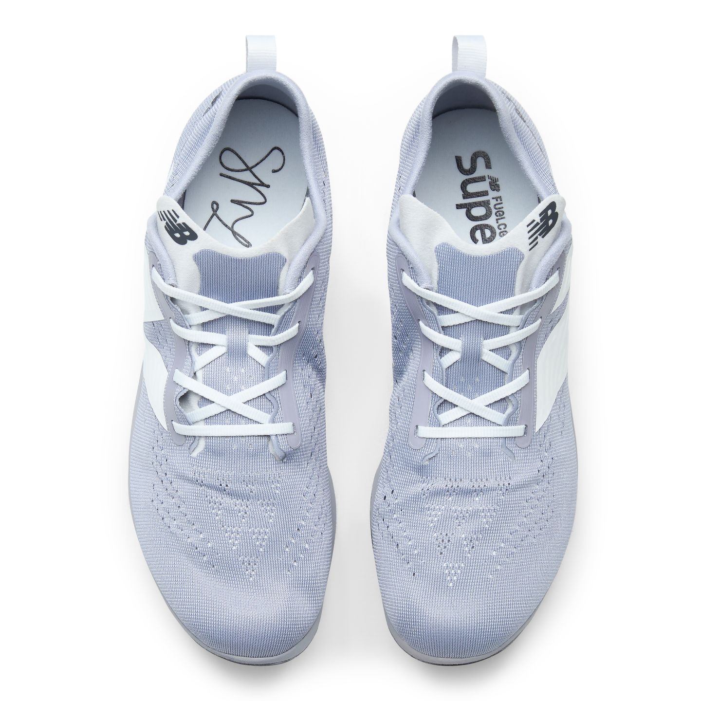 Мужские кроссовки New Balance Sydney Levrone SC MD-X v3, цвет: Digital Mist With Fresh Air — фото 4
