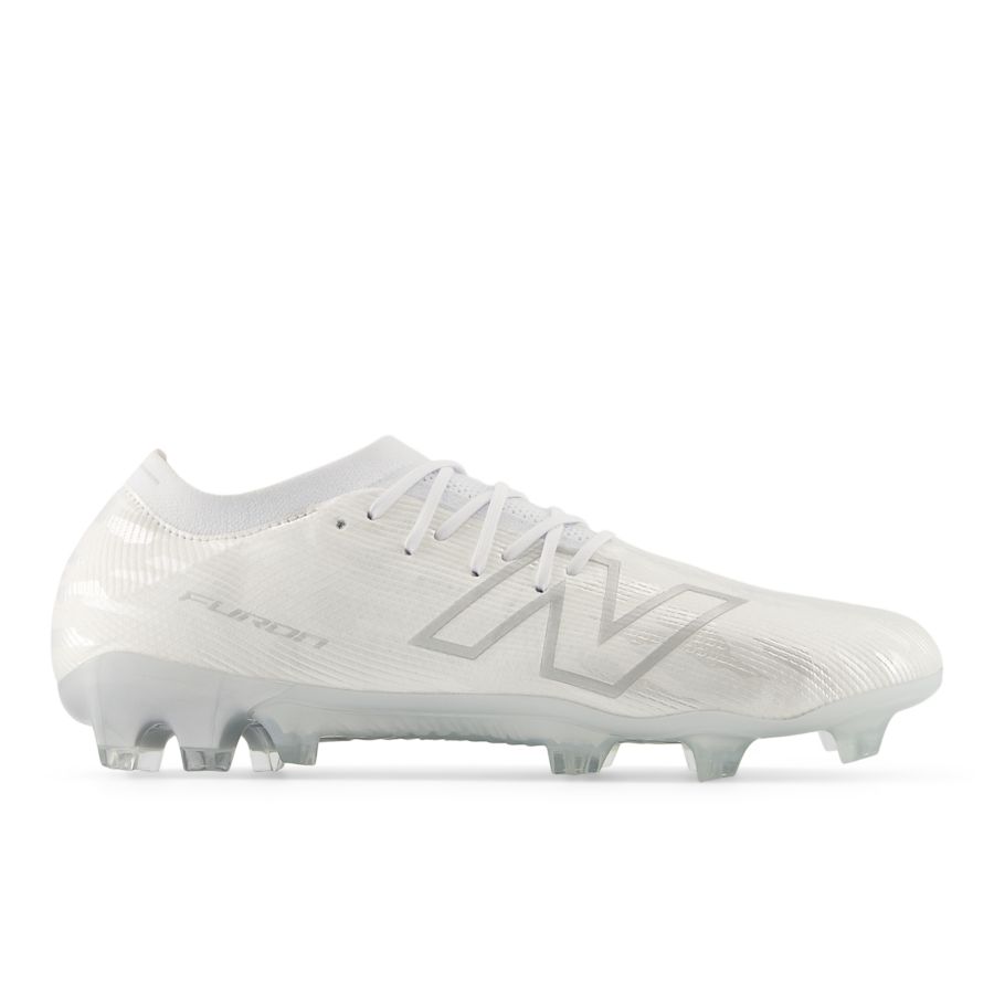 Furon Elite FG V8 — White with Libra and Grey Matter (soccer cleat)